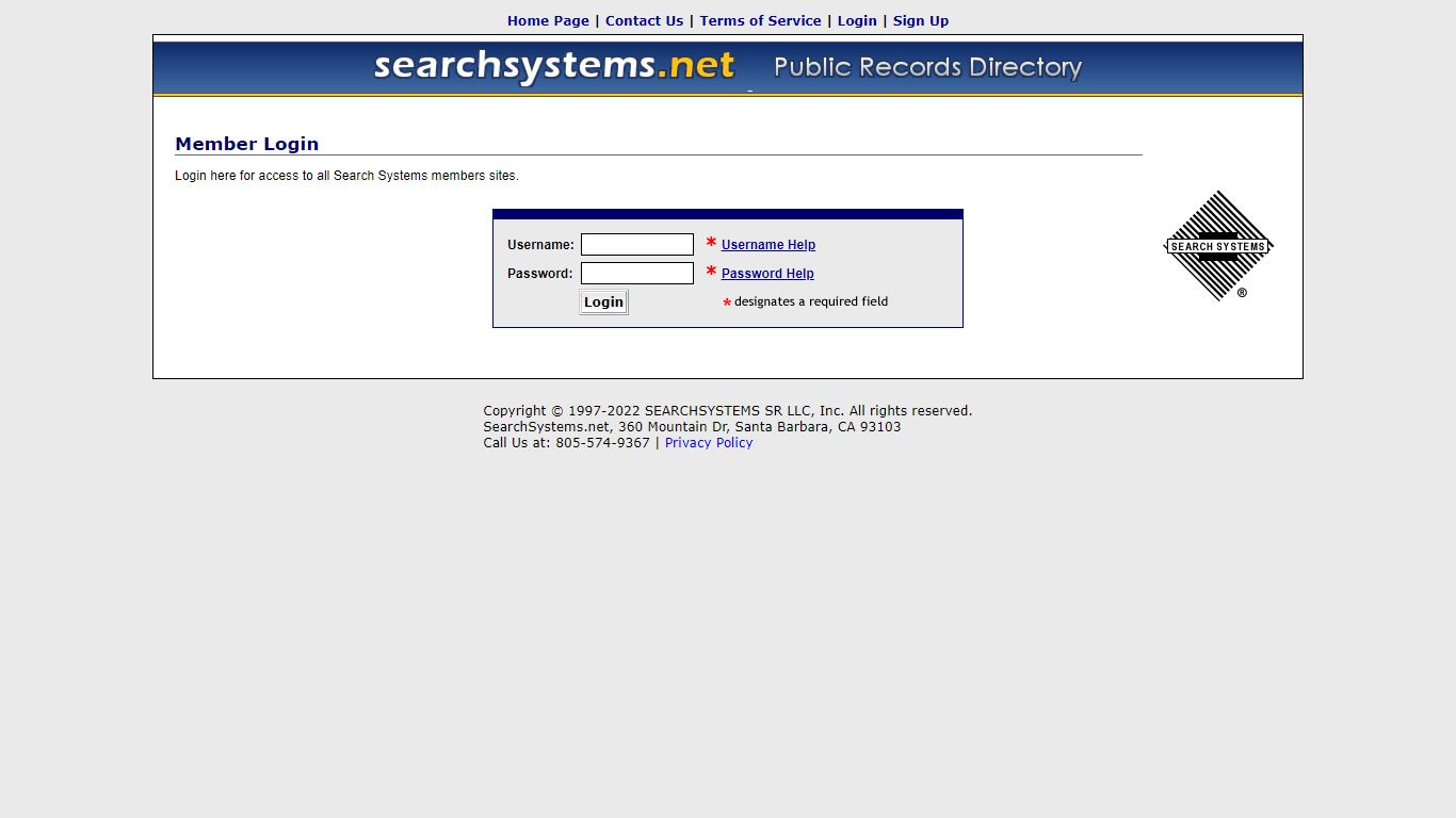 SearchSystems.net - Public Records Directory